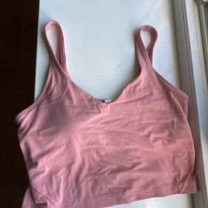 lululemon pink align tank top